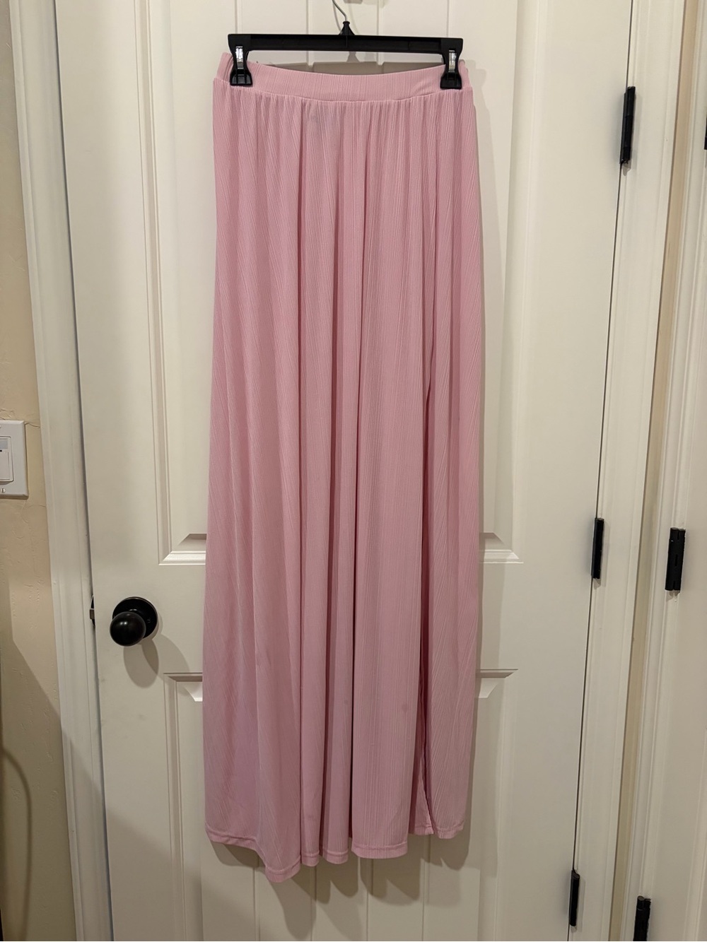 πΈπΈRebdolls Light Pink Maxi Skirt - Flowing Pleated DesignπΈπΈ